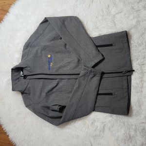 Port Authority Ladies jacket fleece lined sz small